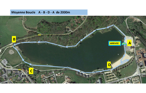 Horaires et plans Chpt Départemental de Cross 11/01 Châteauneuf la foret