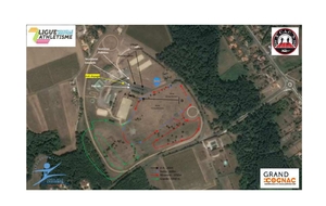 Horaires et Plans 1/2 France de Cross Cognac 15/02