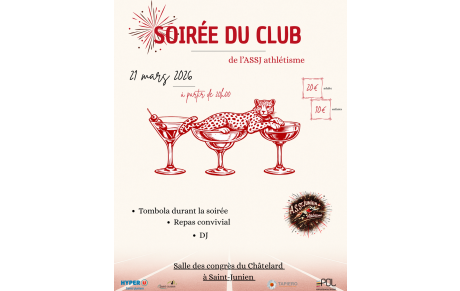 Inscription Repas Club du 21/03/26